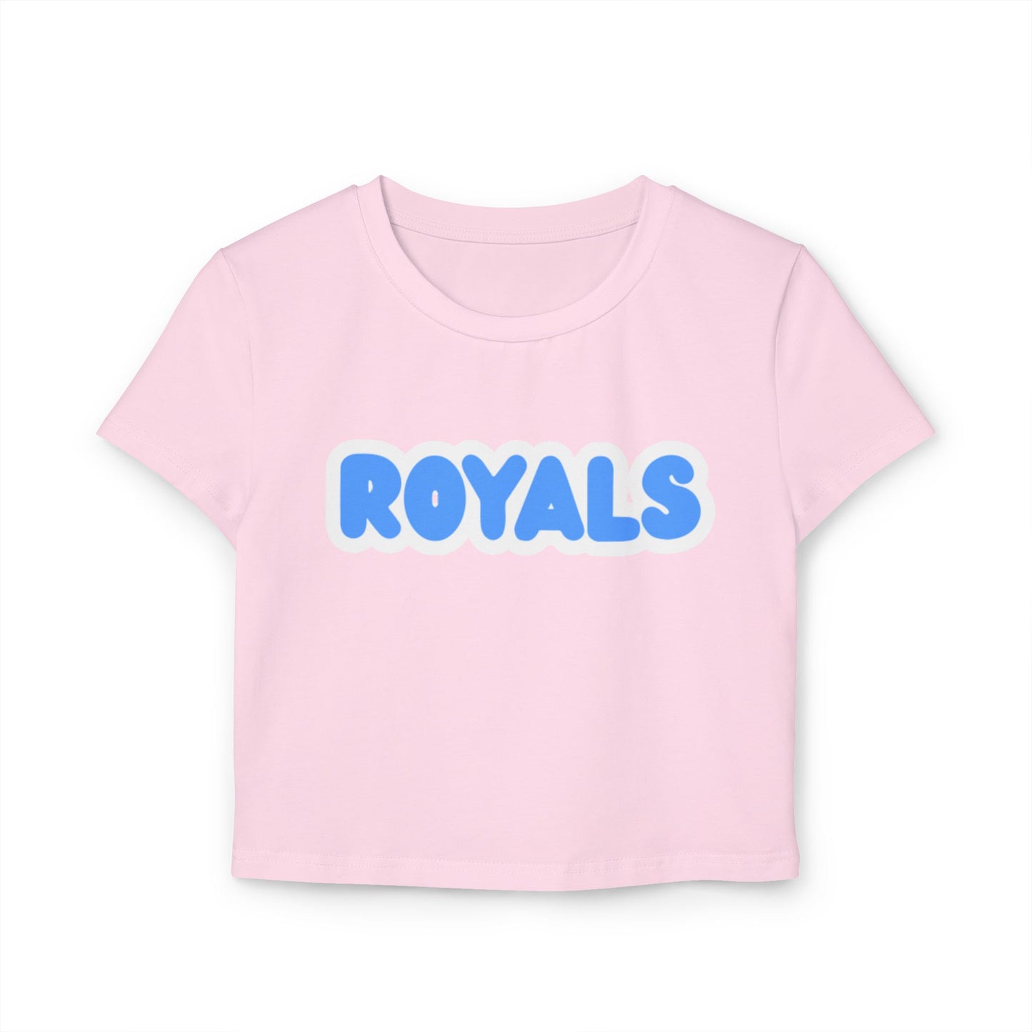 Woodbury Royals Women’s Baby Tee - Retro Graphic Top for Casual Vibes