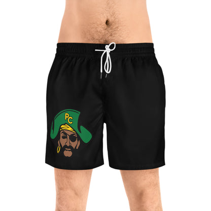 Park Center Pirates Men's Swim Shorts - Fun Beachwear for Summer Adventures