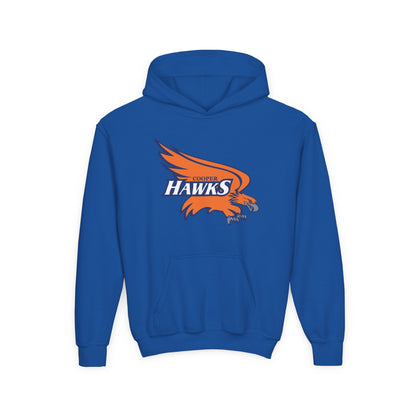 Robbinsdale Cooper Hawks Youth Hooded Sweatshirt - Comfortable Team Spirit Wear