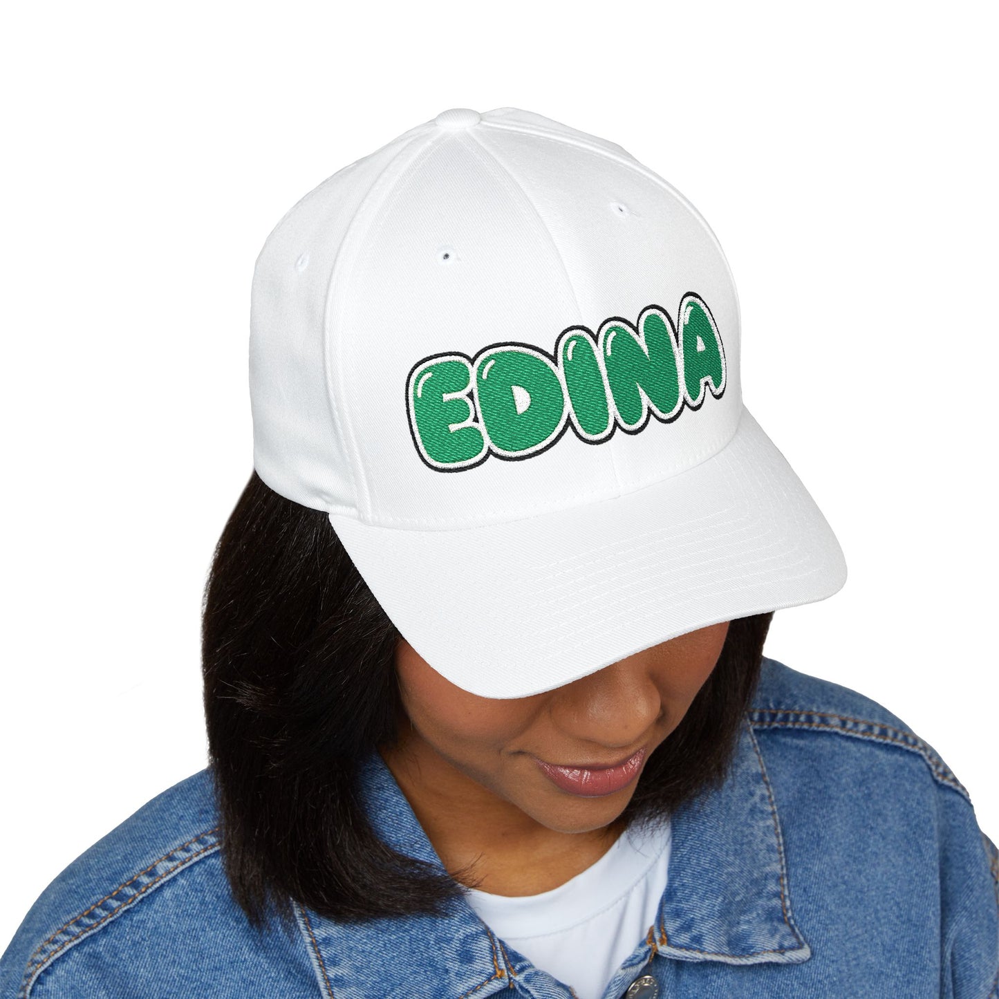Edina Hornets Embroidered Cap - Structured Adjustable Hat