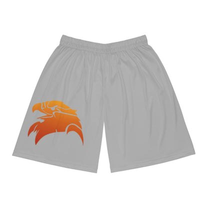 Saint Paul Humboldt Hawks Grey Men's Basketball Shorts