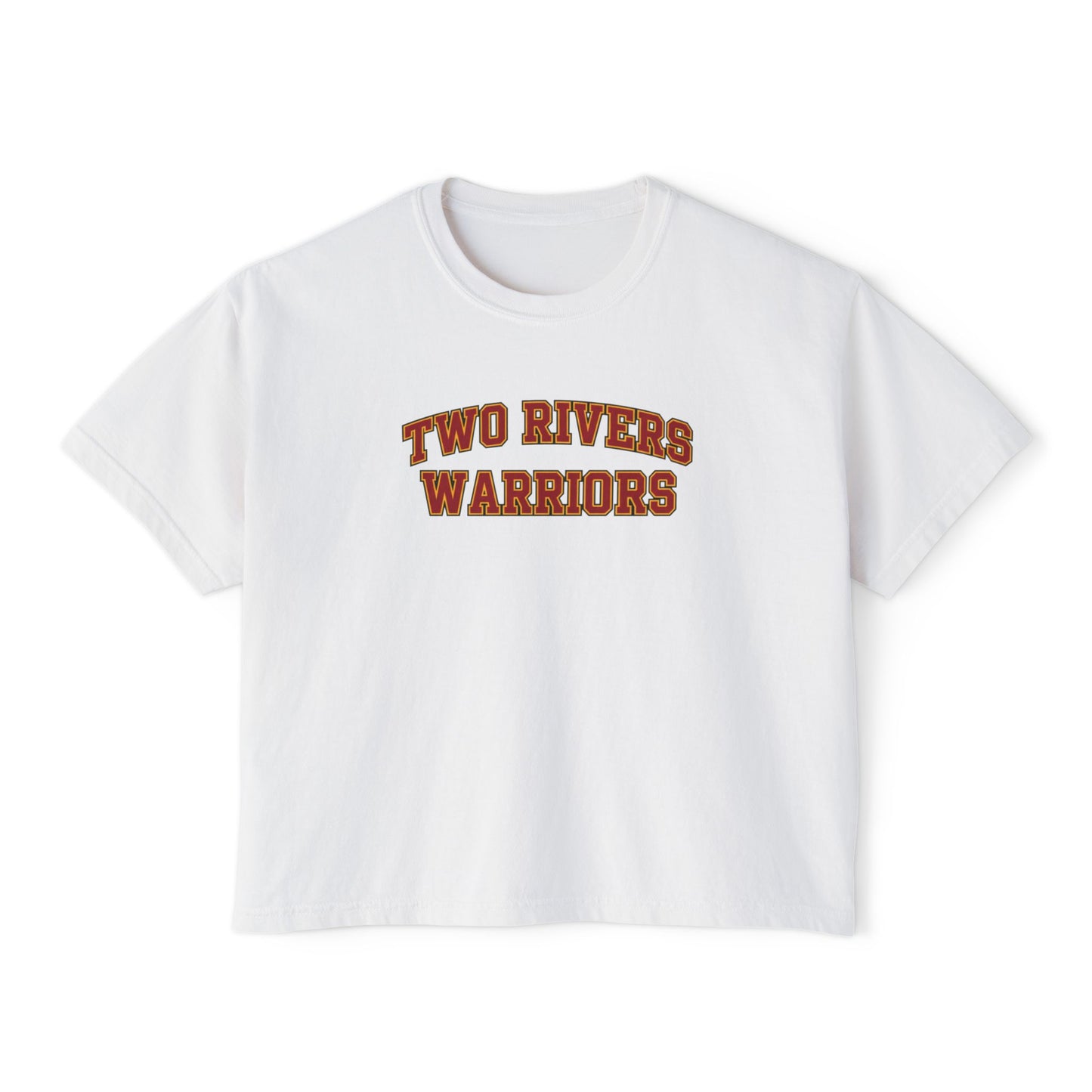 Two Rivers Warriors Casual Women's Boxy Tee