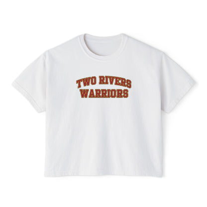 Two Rivers Warriors Casual Women's Boxy Tee