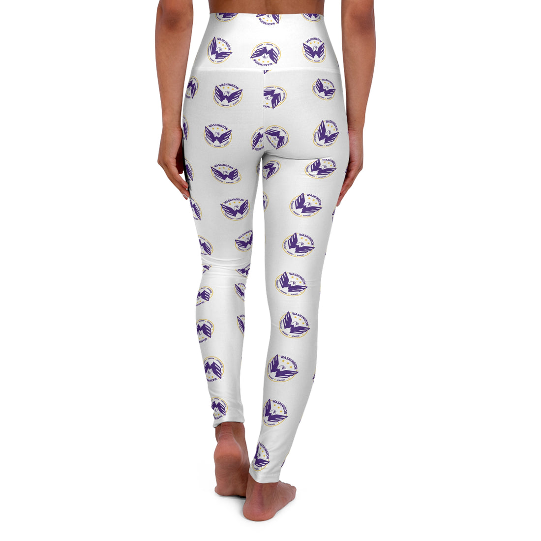 Saint Paul Washington Tech Eagles High Waisted Leggings