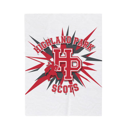 Saint Paul Highland Park Cozy Velveteen Plush Blanket