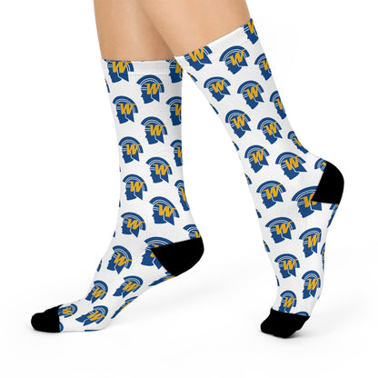 Wayzata Trojans Cushioned Crew Socks for Comfort and Style