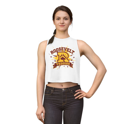Minneapolis Roosevelt Teddies Crop Top — Women’s Athletic Tank
