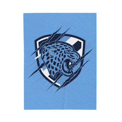 Bloomington Jefferson Jaguars Cozy Velveteen Plush Blanket - Perfect for Relaxation and Home Decor