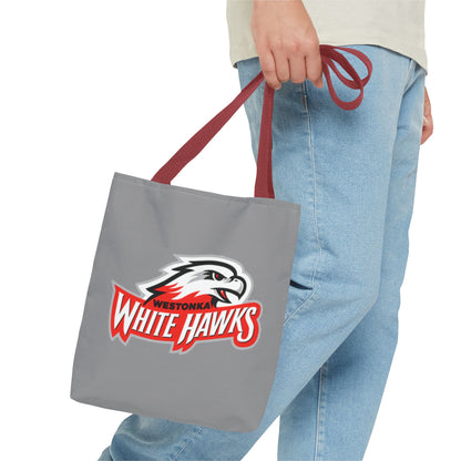 Mound Westonka White Hawks Tote Bag - Versatile Eco-Friendly Carrier
