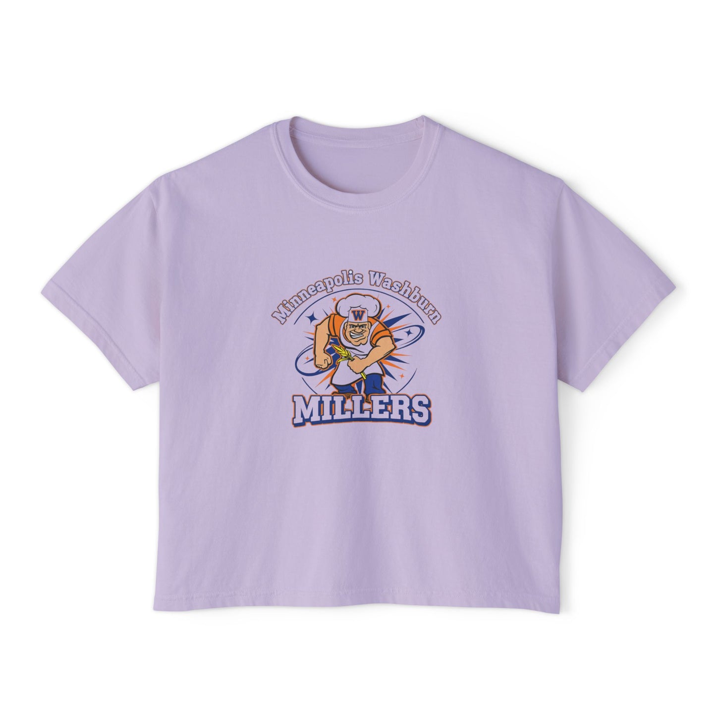 Minneapolis Washburn Millers Casual Women's Boxy Tee