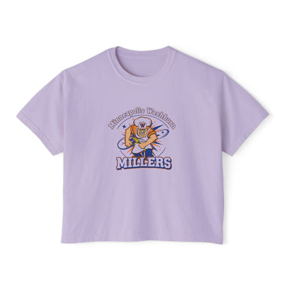 Minneapolis Washburn Millers Casual Women's Boxy Tee