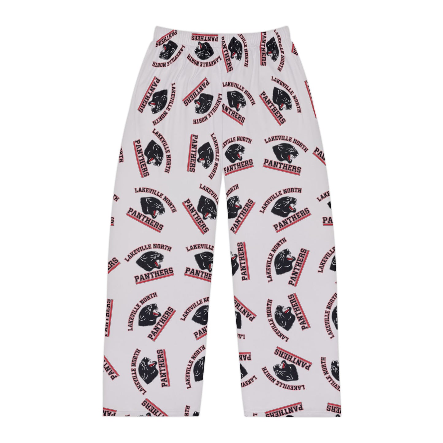 Lakeville North Panthers Men's Cozy Pajama Pants with vibrant print design on soft fabric.
