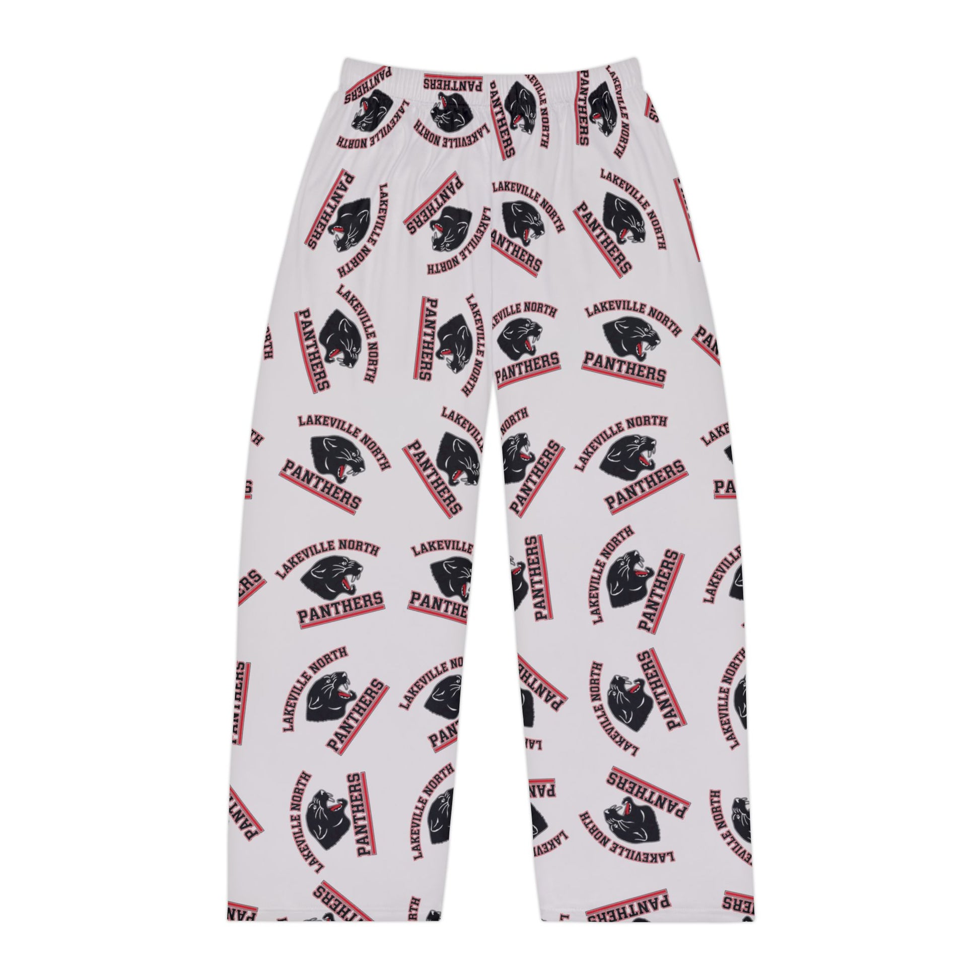 Lakeville North Panthers Men's Cozy Pajama Pants with vibrant print design on soft fabric.
