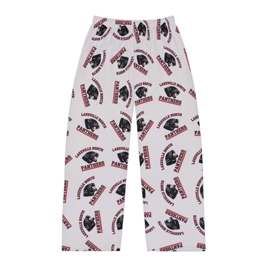 Lakeville North Panthers Men's Cozy Pajama Pants with vibrant print design on soft fabric.