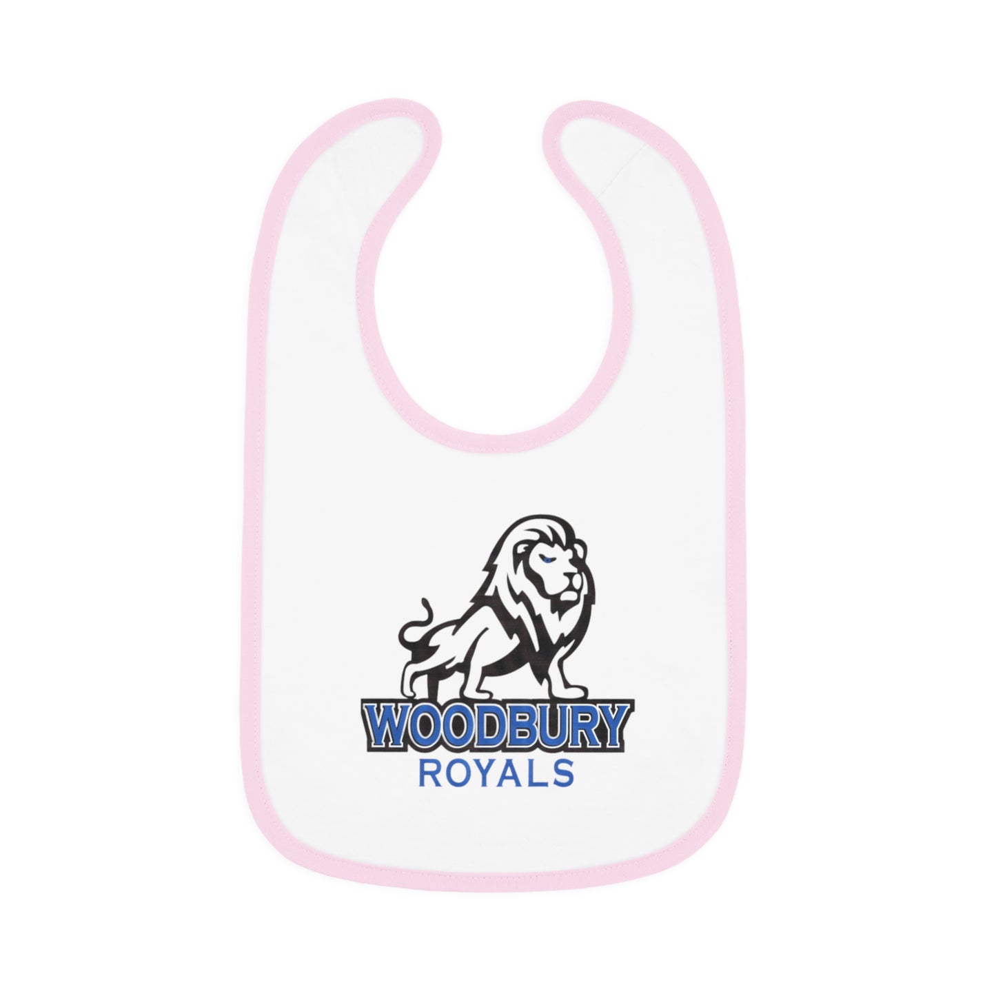 Woodbury Royals Baby Contrast Trim Jersey Bib