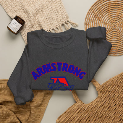 Robbinsdale Armstrong Crewneck Sweatshirt — School Logo Pullover