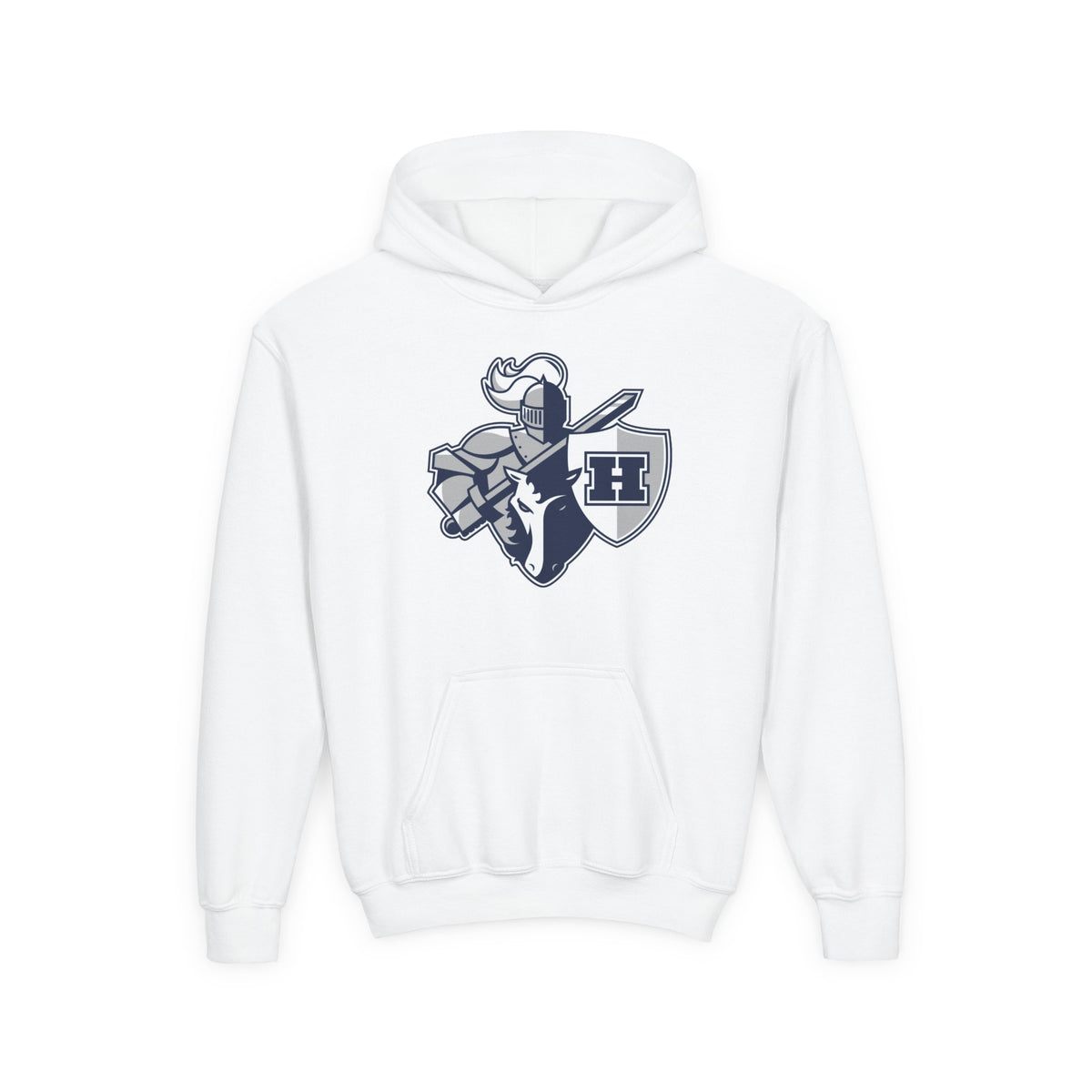 Hudson Raiders Youth Hooded Sweatshirt - Raider Logo