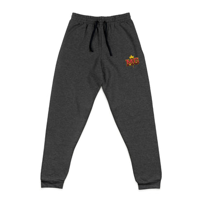 Maple Grove Crimson Casual Joggers — Cozy Sweatpants