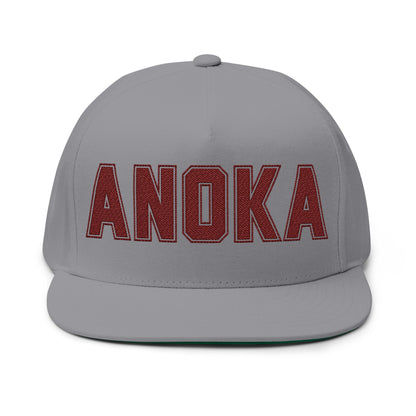 Anoka Tornadoes Flat Bill Cap