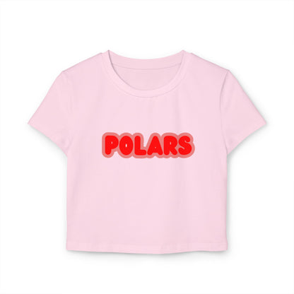 North Saint Paul Polars Women’s Baby Tee - Retro Graphic Top for Casual Vibes