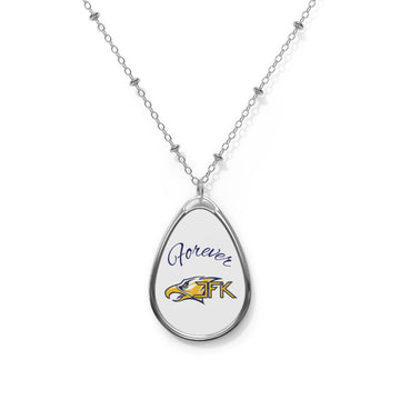 Bloomington Kennedy Eagles Oval Pendant Necklace