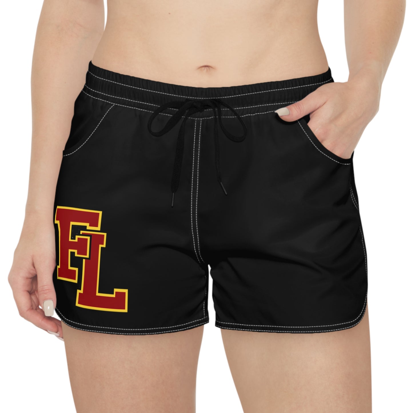 Forest Lake Rangers Black Women's Casual Shorts