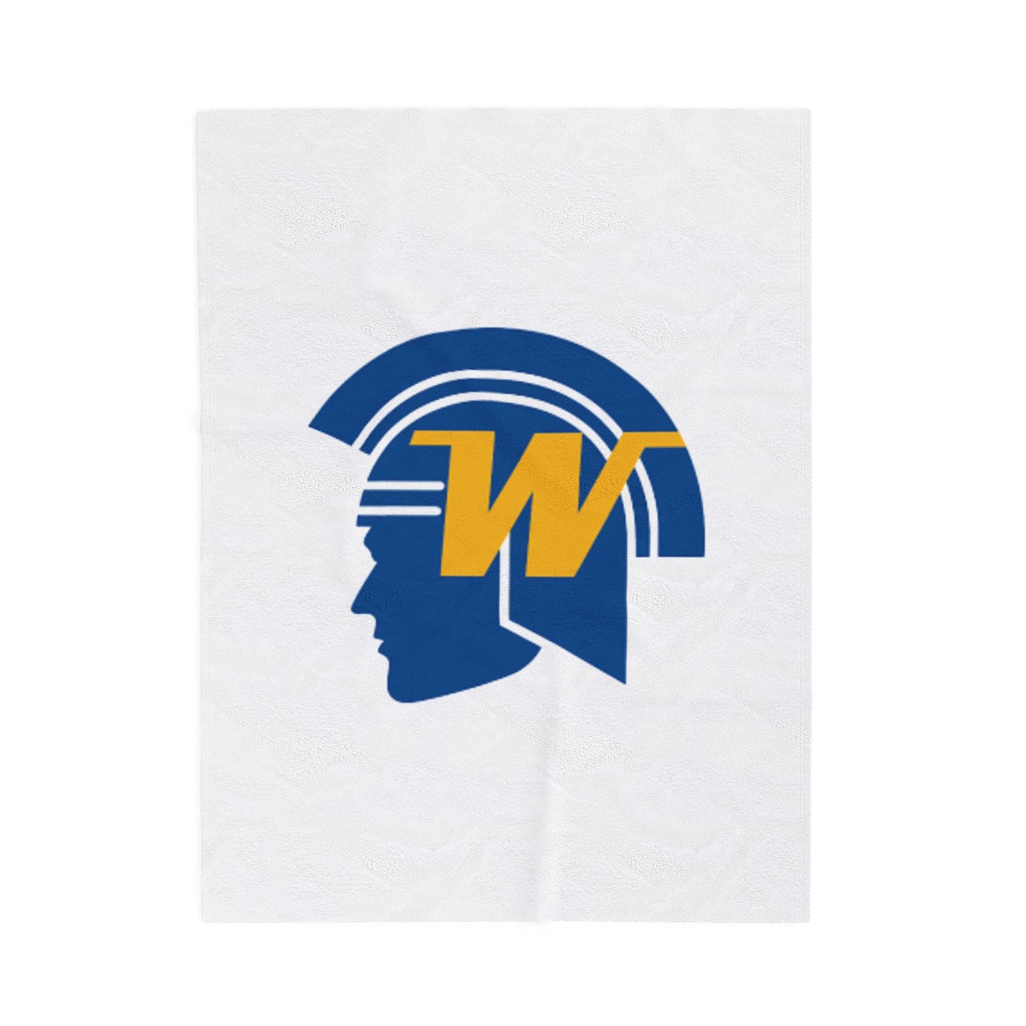 Wayzata Trojans Cozy Velveteen Plush Blanket