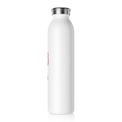Mound Westonka White Hawks Slim Water Bottle —  Stainless Insulated Bottle