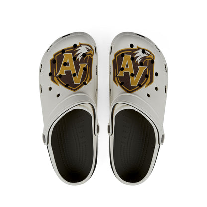 Apple Valley Eagles EVA Foam Rubber Shoes - Eagles Clogs for Sports Fans
