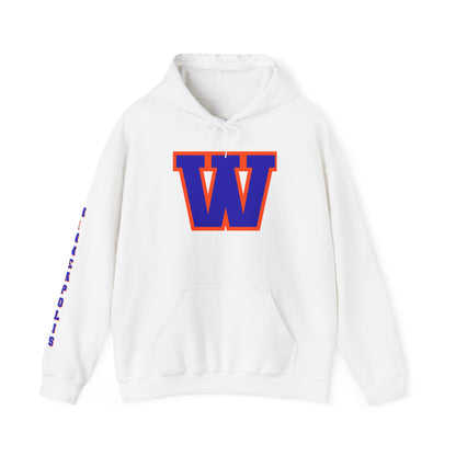 Minneapolis Washburn "W' Hoodie - Sleeve Lettering Pullover