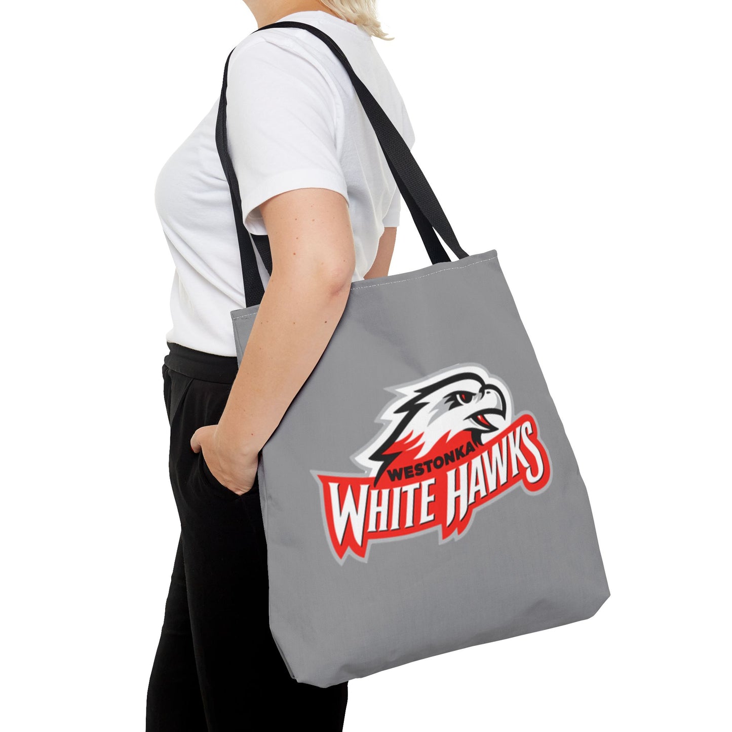 Mound Westonka White Hawks Tote Bag - Versatile Eco-Friendly Carrier