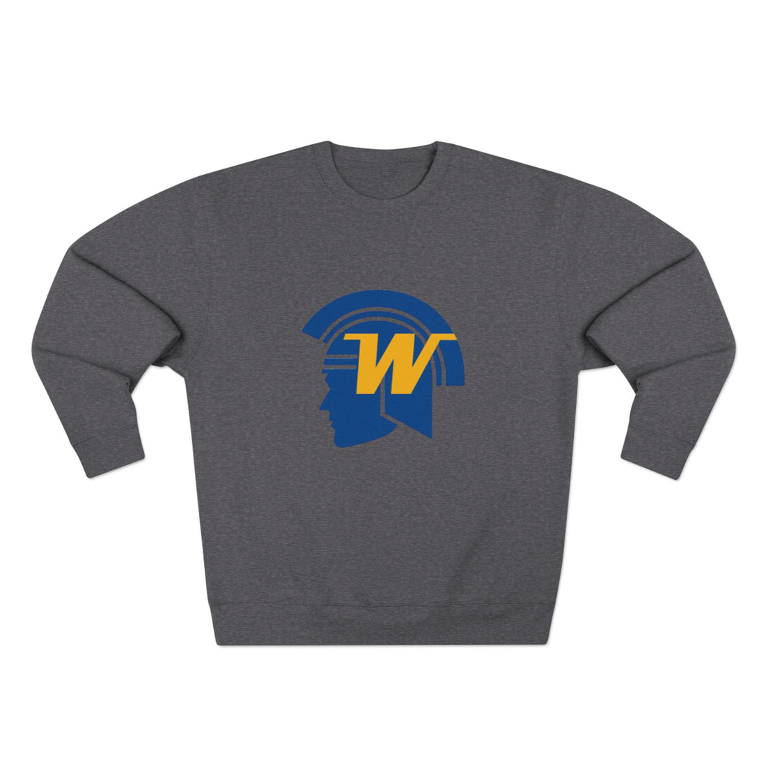 Unisex Crewneck Sweatshirt with Wayzata Trojans Design - Perfect for Sports Fans & Casual Wear