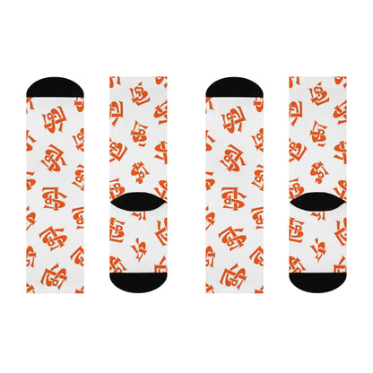 Saint Louis Park Orioles Trendy Cushioned Crew Socks