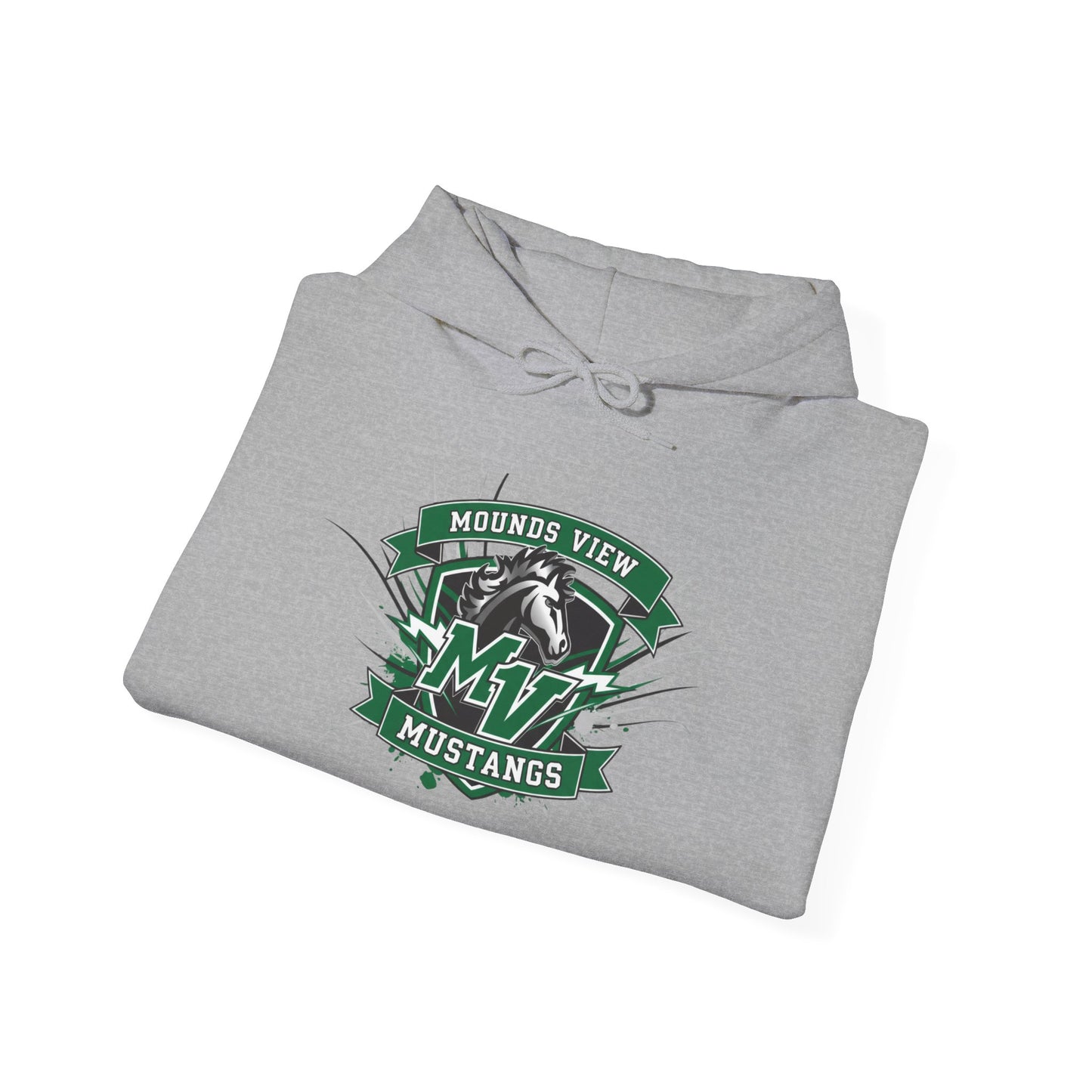 Mounds View Mustangs Vintage School Mascot Sweatshirt