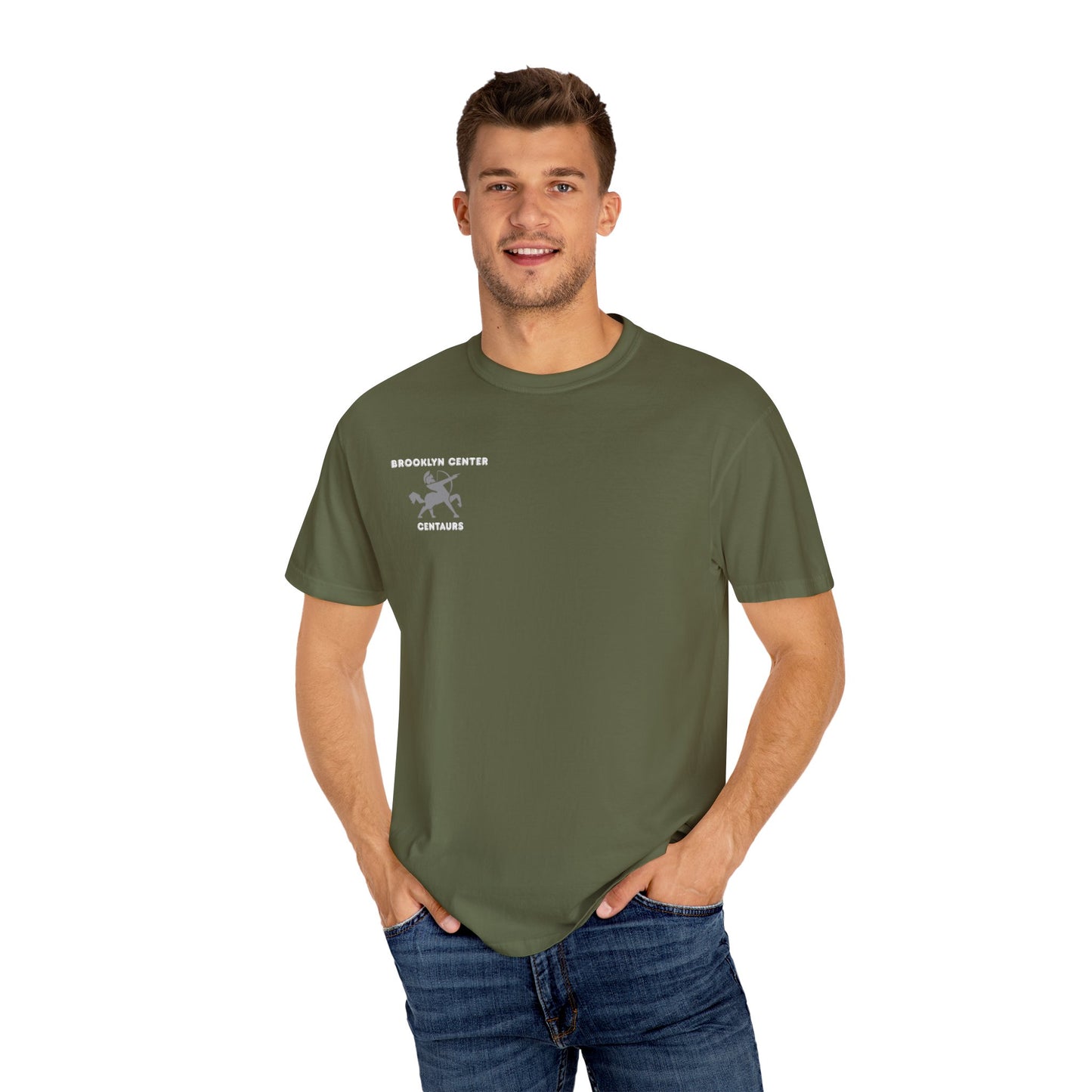 Brooklyn Center Centaurs Unisex Garment-Dyed T-Shirt