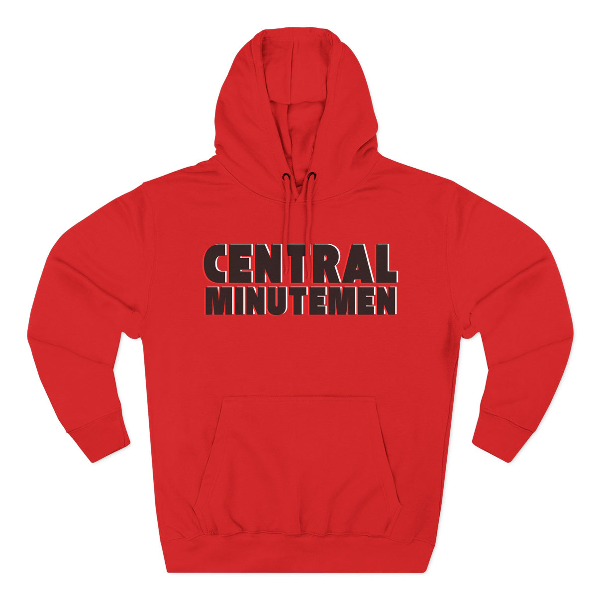 Central Minutemen Hoodie — Vintage Bold School Spirit Pullover
