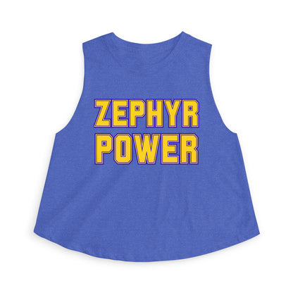 Mahtomedi "ZEPHYR POWER" Crop Top
