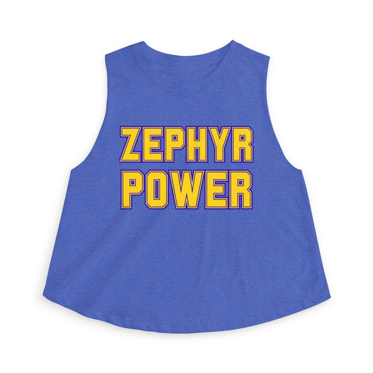 Mahtomedi "ZEPHYR POWER" Crop Top