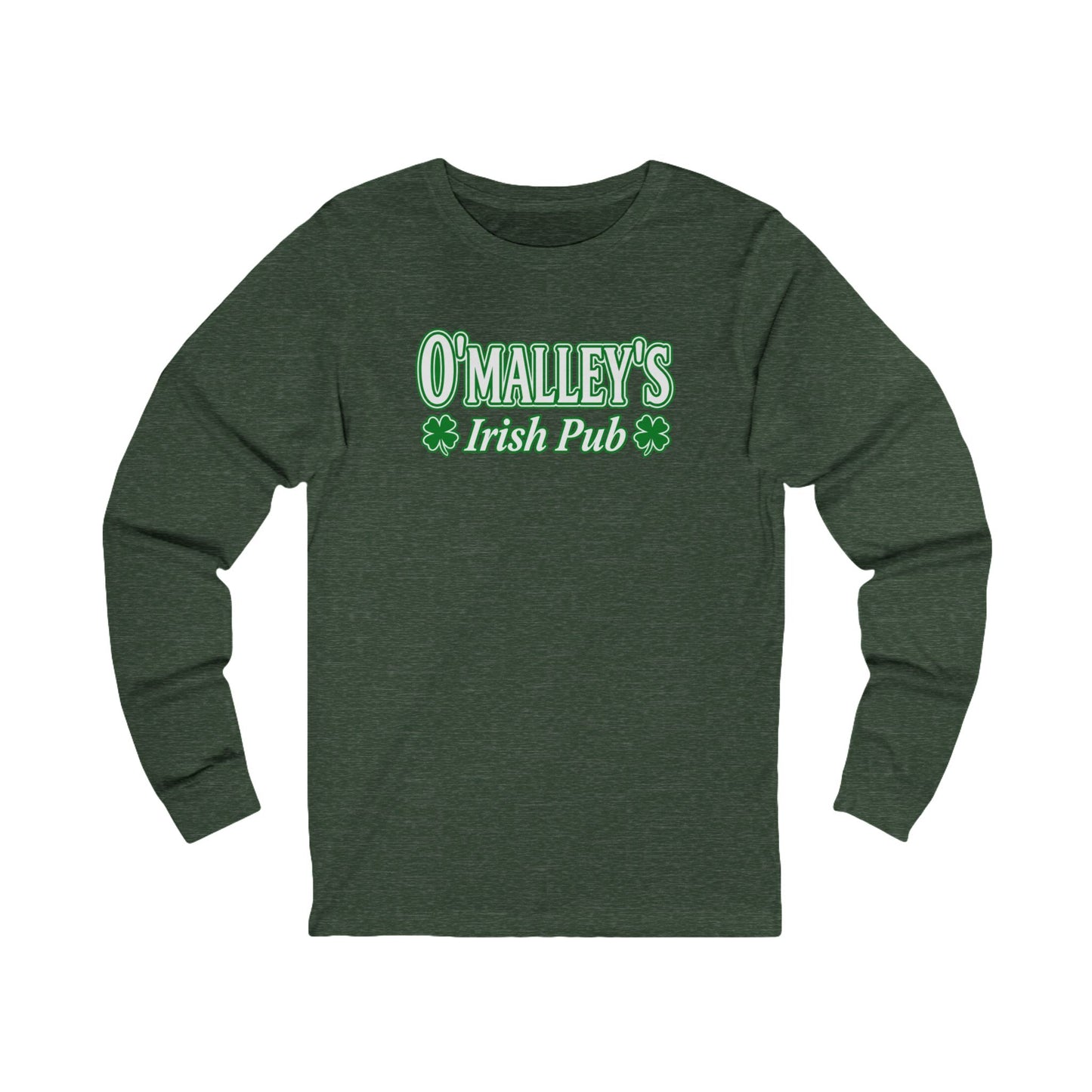 Long Sleeve Tee — “O'Malley’s Irish Pub” Front, “Final! Final!” Back