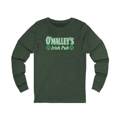 Long Sleeve Tee — “O'Malley’s Irish Pub” Front, “Final! Final!” Back