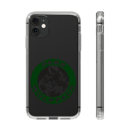 Custom Clear Phone Case - Park Wolfpack Design
