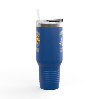 Mahtomedi Zephyrs Insulated Travel Mug - 40oz with Custom Logo for Road Trips and Daily Commutes