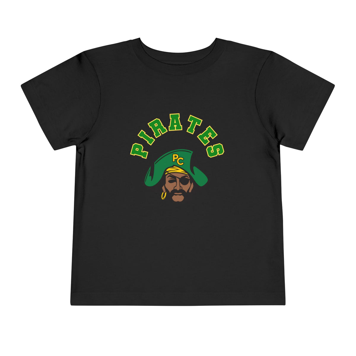 Park Center Pirates Toddler Tee - Fun Short Sleeve Shirt for Kids
