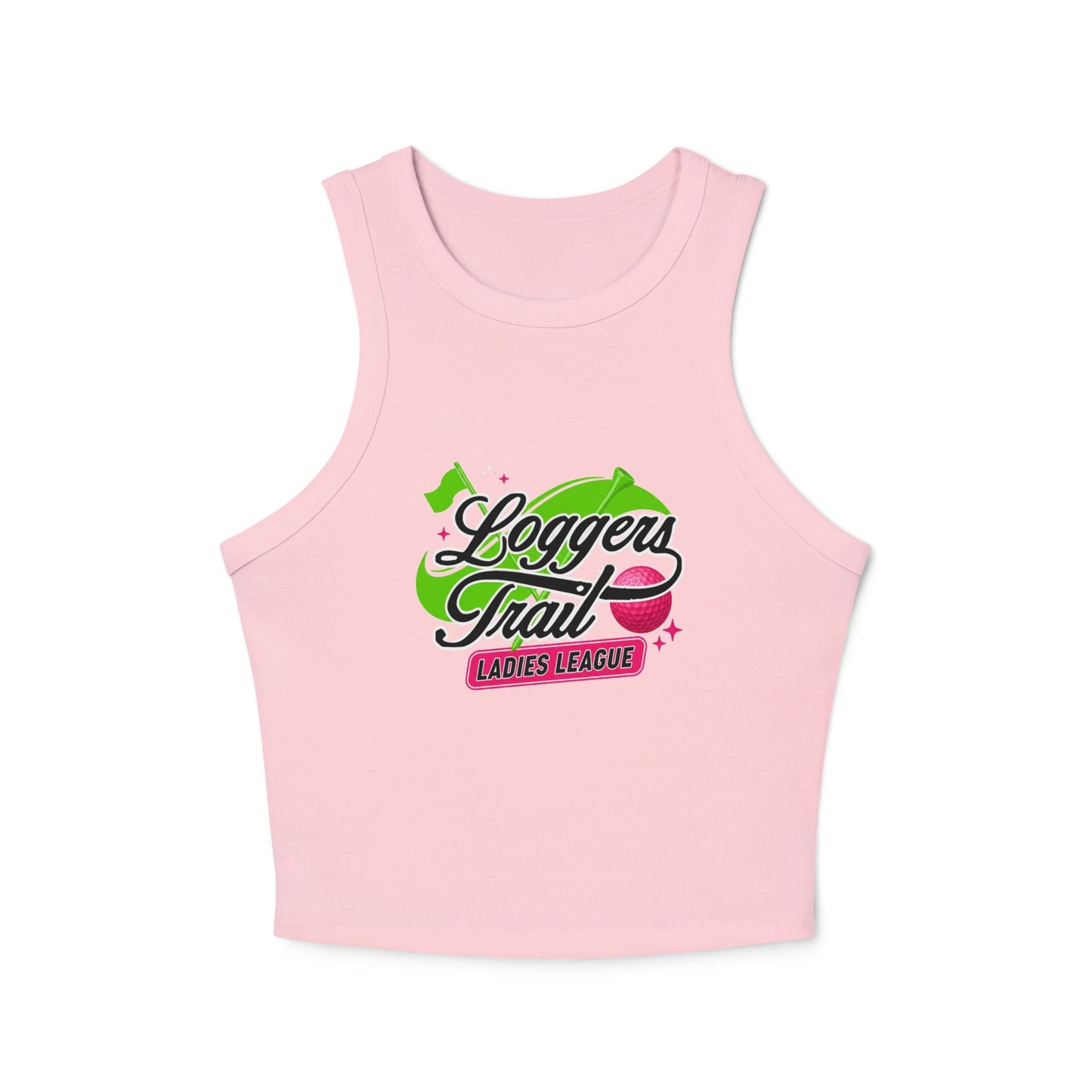 "Loggers Trail Ladies League" Racer Tank Top