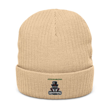 Saint Paul Johnson Governors  Embroidered Ribbed Knit Beanie for Cold Weather Fun