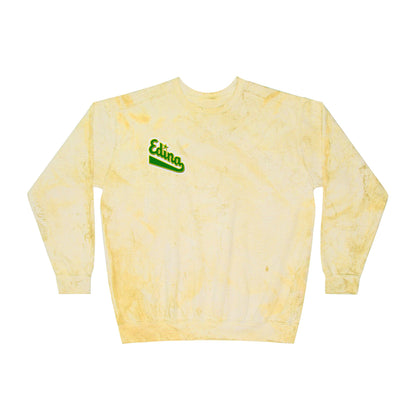 Edina Color Blast Unisex Crewneck Sweatshirt – Vibrant & Cozy Apparel