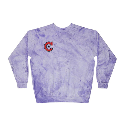 Minneapolis Camden Color Blast Crewneck Sweatshirt for a Vibrant Vibe, Unisex Tie-Dye Fashion