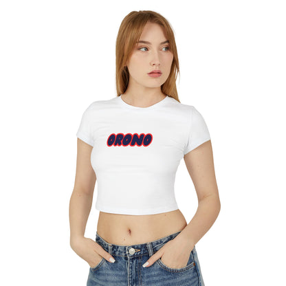 Orono Spartans Women’s Baby Tee - Retro Graphic Top for Casual Vibes