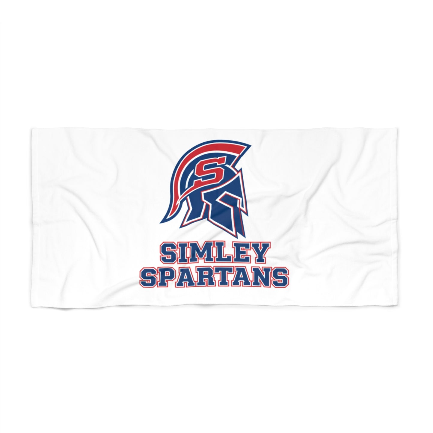 Simley Spartans Beach Towel