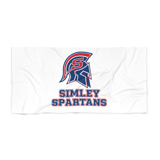 Simley Spartans Beach Towel